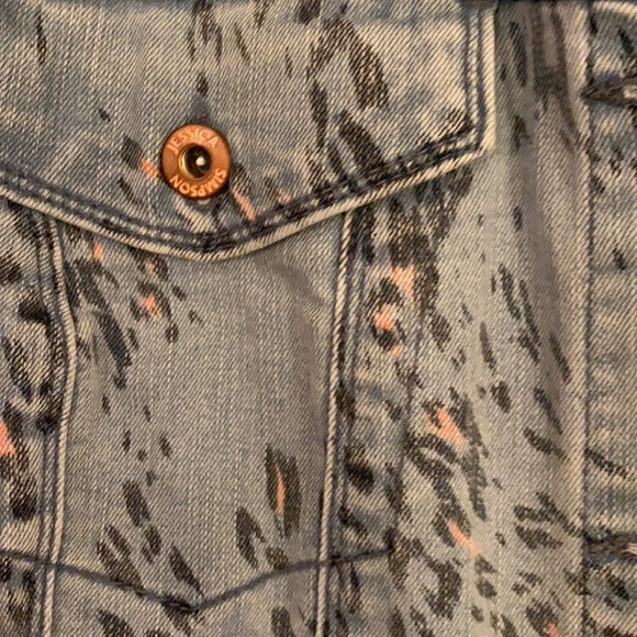 Whirling Cheetah Jessica Simpson Jacket SZ 1 X NWT - Picture 3 of 7